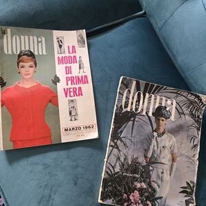 Vintage Fashion Magazines Italiano